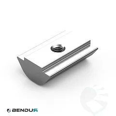 Indraaibare T-sleuf moer 11.0 x 5.5 zu - sleuf 6 | 1.0