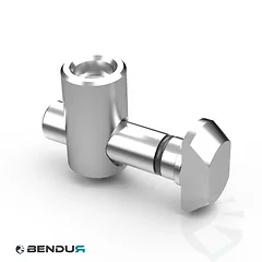 CENTRAL QUICK CONNECTOR 0&deg; BSB - SLOT 8 | 7.1x33.0