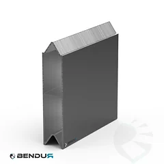 Aluminium tautliner sideboard profile | 112.5x25 - Type 1