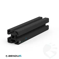Aluminium profile slot 10 | 40x40L - BSB - Black