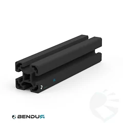 Aluminium profile slot 10 | 40x40L - BSB - Black