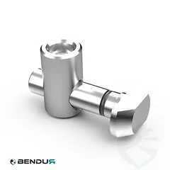 CENTRAL QUICK CONNECTOR 90&deg; BSB - SLOT 8 | 7.1x33.0