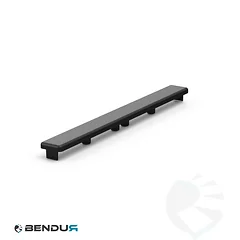 Plastic cover cap for ISB profile - slot 8 | 16x160