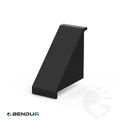 Plastic cover cap for corner connector BSB | 40x80