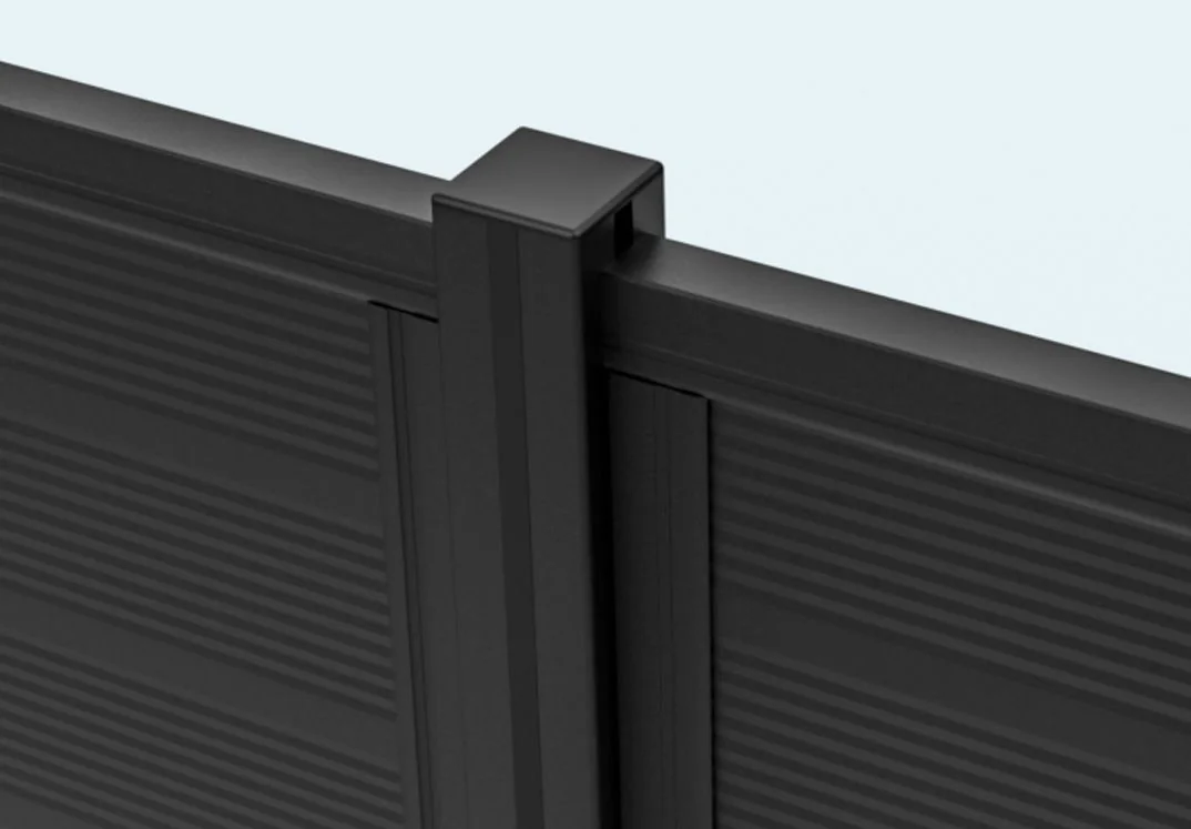 Top view garden fence